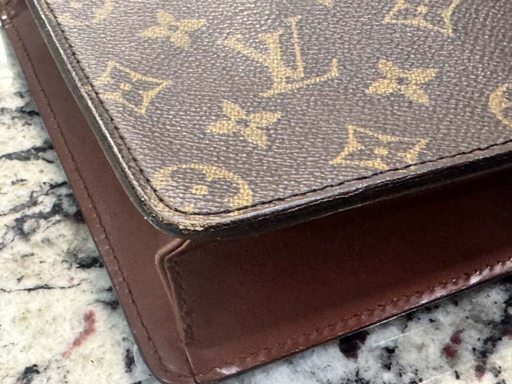 Louis Vuitton Monogram Pochette Homme Clutch Bag Vintage 1993 France - Picture 5 of 13
